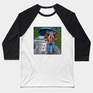 Pet Lovers Fantasy Artwork Baseball T-Shirt